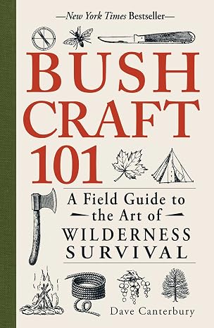 Book cover of Bushcraft 101 Wilderness Survival Books
